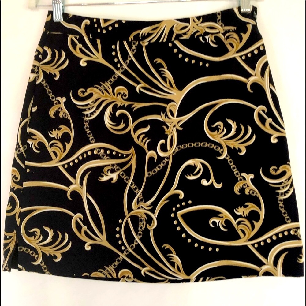 EP Black and Gold Skort
